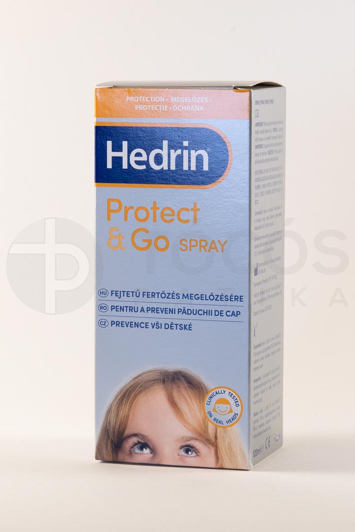 Hedrin Protect & Go megelőző spray fejtetű ellen 120ml