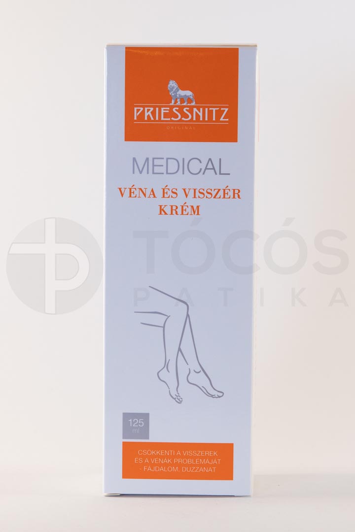 Priessnitz Medical véna és visszérkrém  125ml