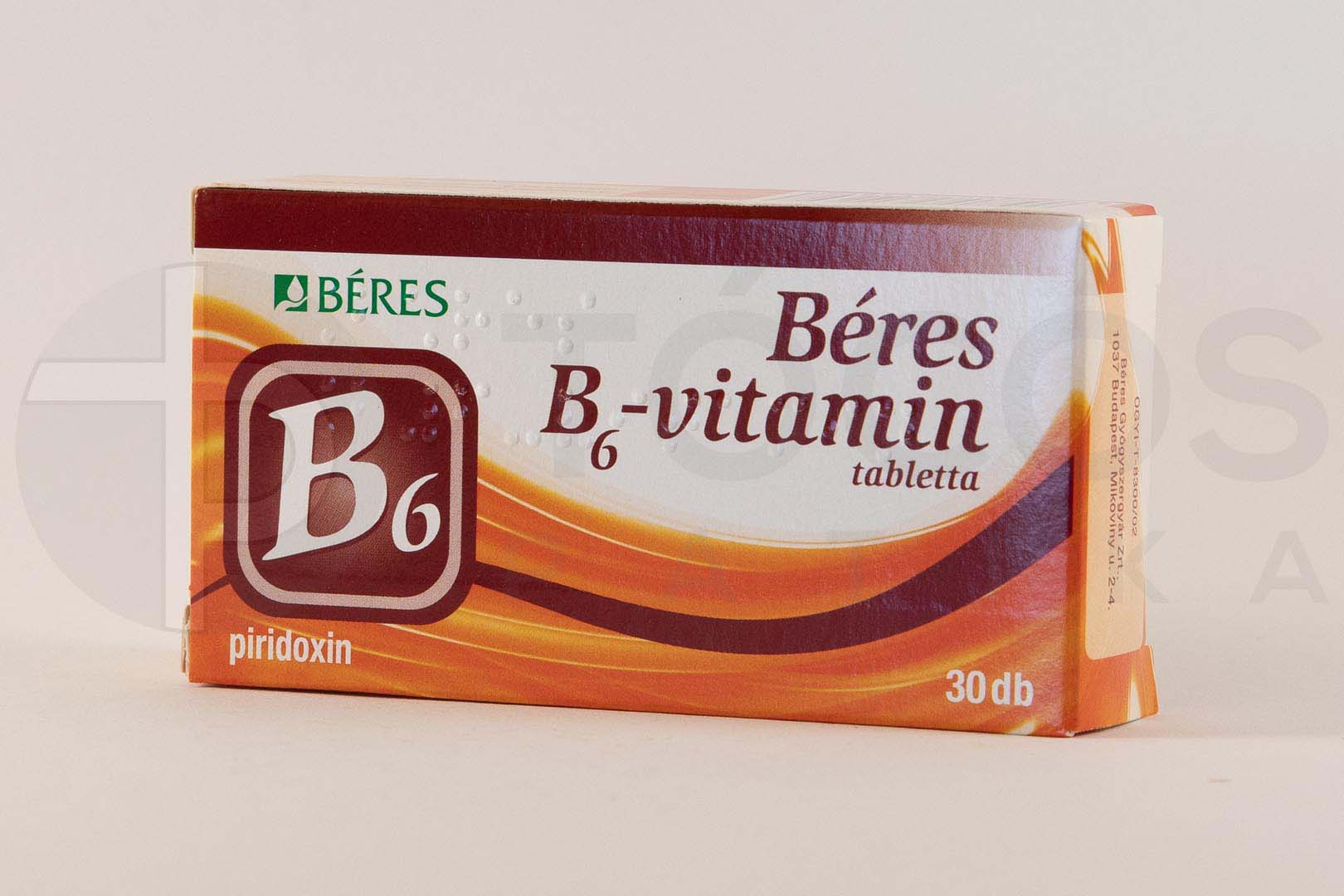 Béres B6vitamin tabletta 30x