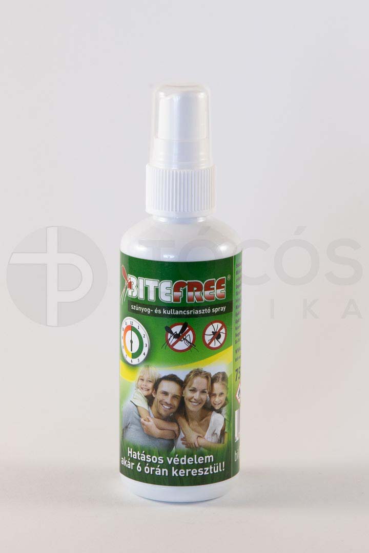 Bitefree szúnyog/kullancsriasztó spray 75ml