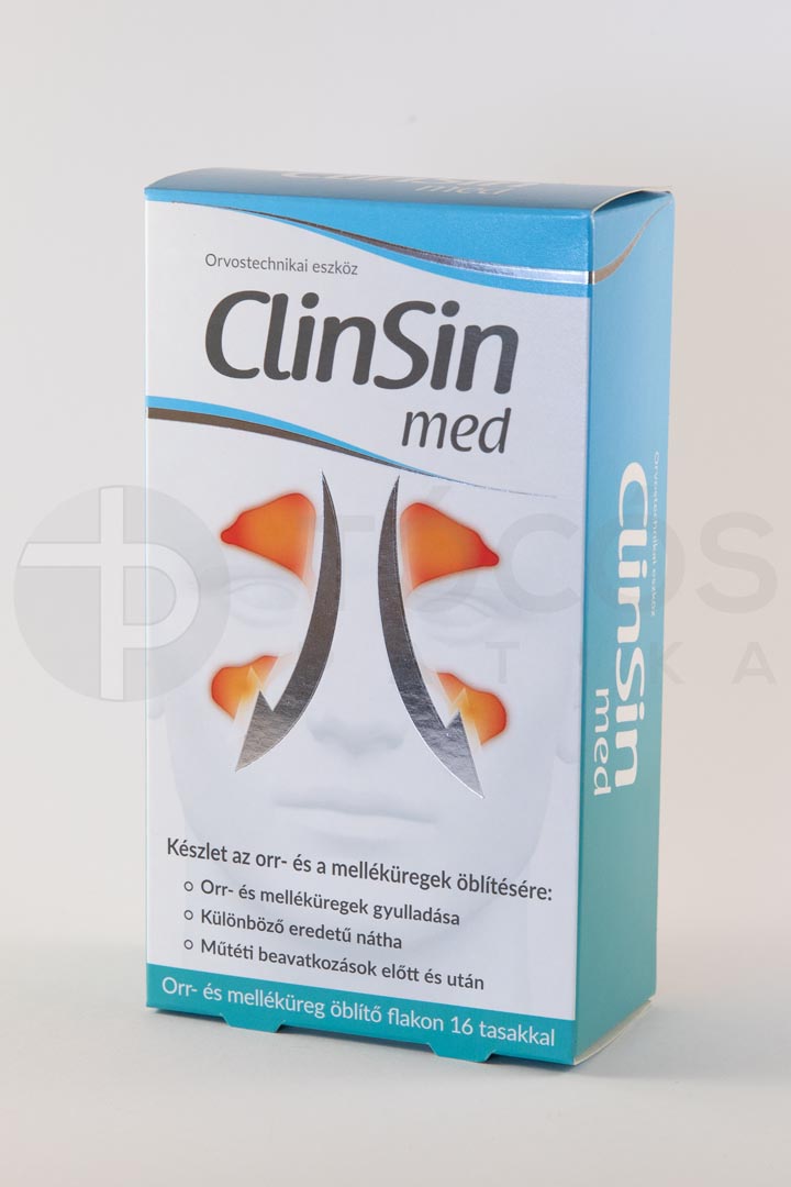 ClinSin med orr- és melléküregöblítő készlet 1x