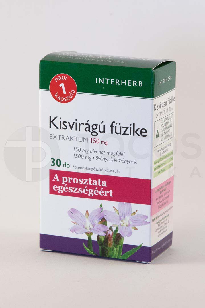 Interherb Napi1 Kisvirágú füzike Extraktum kapsz. 30x