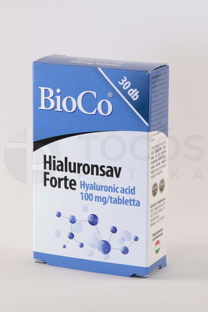 BioCo Hyaluronsav Forte tabletta 30x