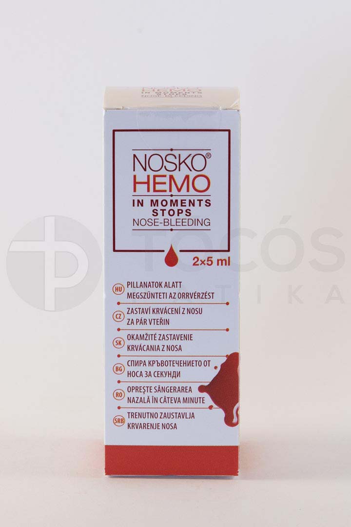 Nosko Hemo vérzéscsillapító orrgél 2x5ml