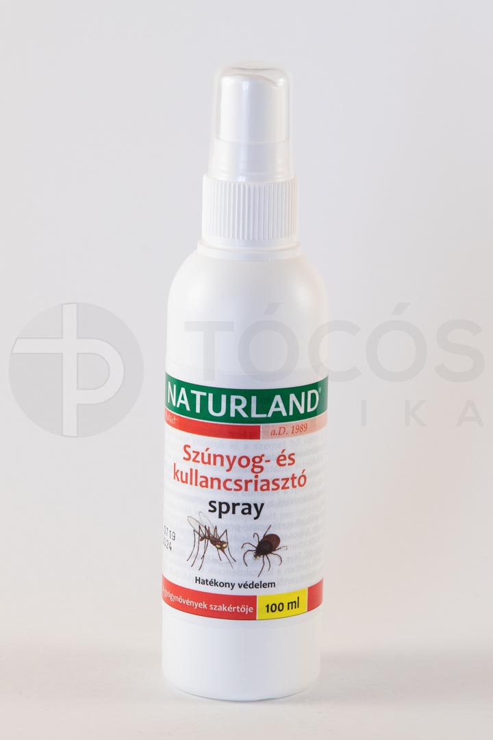 Naturland Szúnyog/kullancs-riasztó spray 100ml
