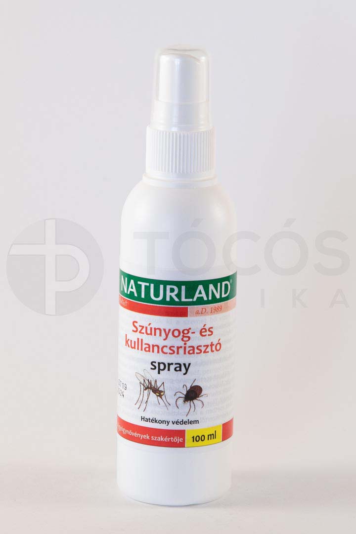 Naturland Szúnyog/kullancsriasztó spray 100ml