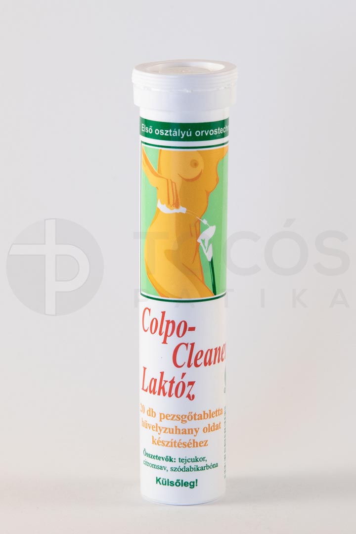 Colpo Cleaner laktóz pezsgőtabletta 20x