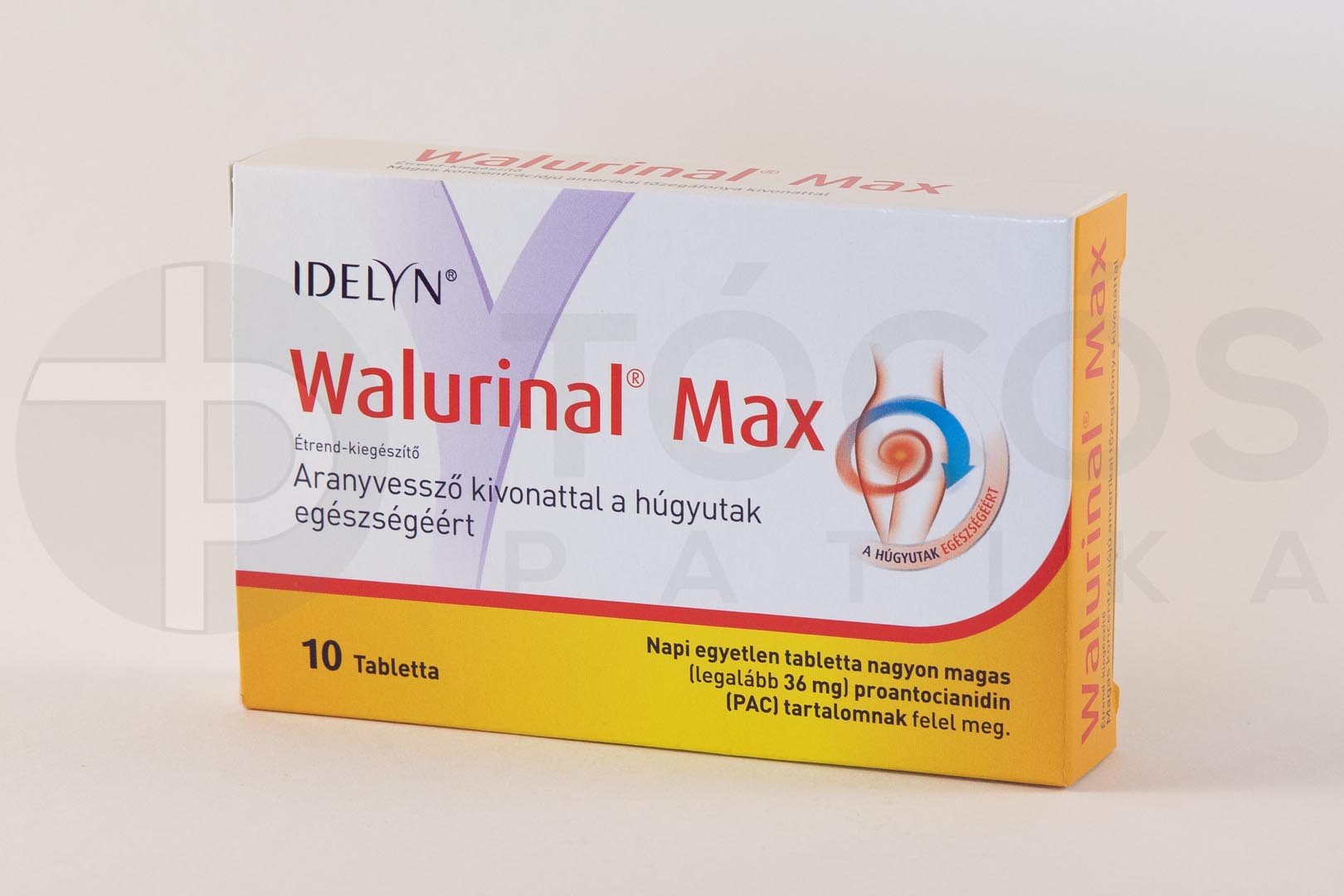 Walurinal Max Aranyvesszővel tabletta 10x