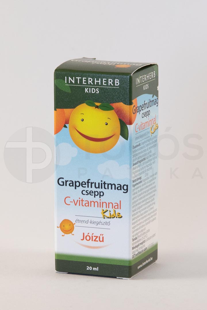 INTERHERB Kids grapefruitmag csepp C-vitaminnal  20ml