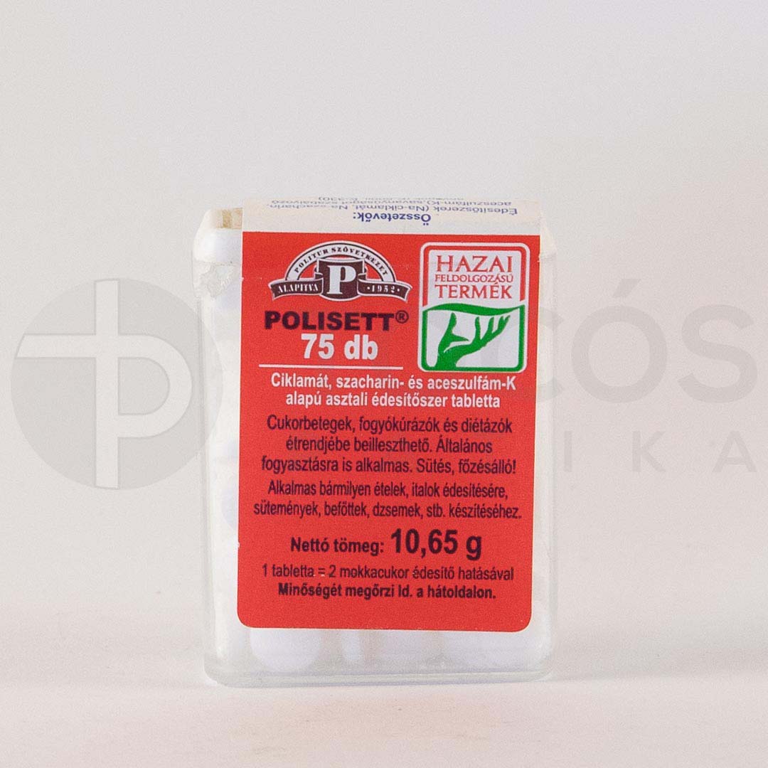 Polisett tabletta 75x