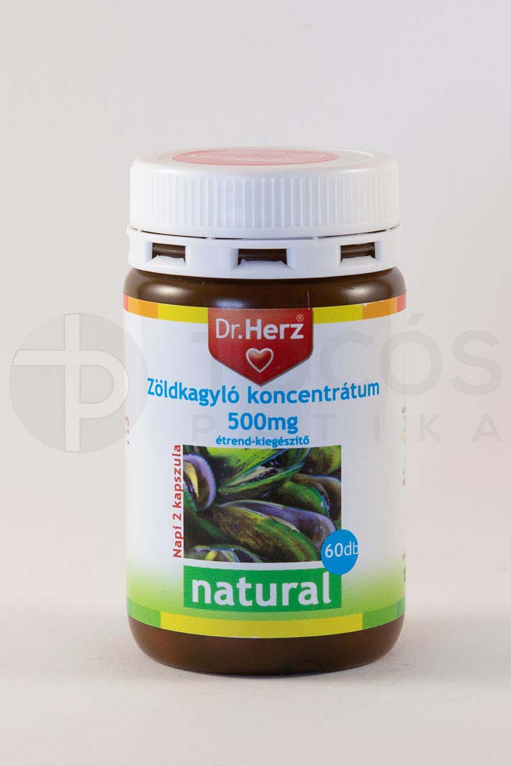 Dr.Herz Zöldkagyló koncentrátum 500 mg kapszula 60x