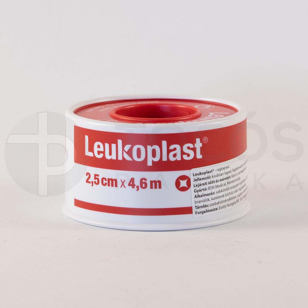 Leukoplast ragtapasz  4,6m x 2,5cm 1x