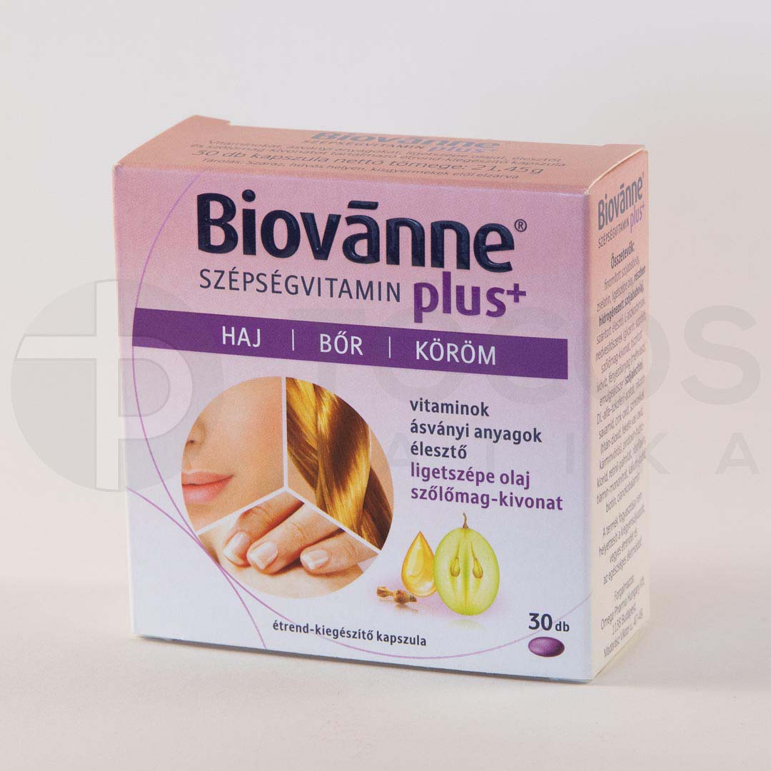 Biovanne Plus szépségvitamin kapszula  30x