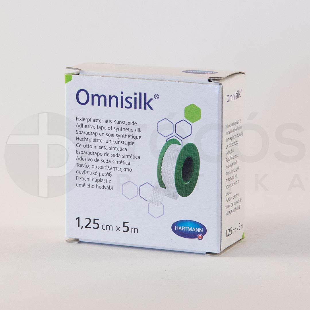 Omnisilk ragtapasz  5mx 1,25cm 1x