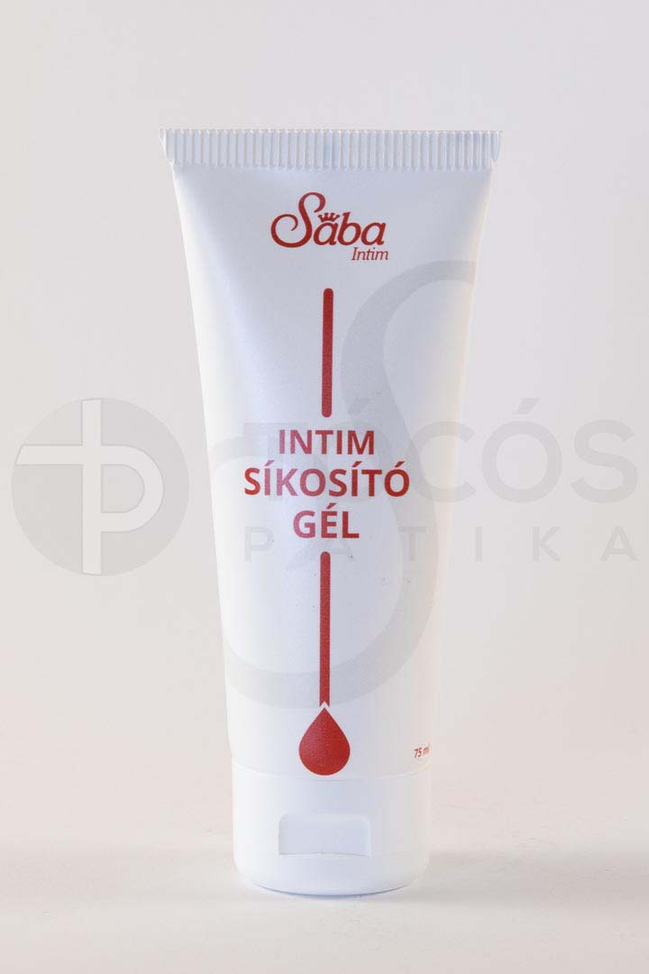 Sába Intim síkosító gél illatmentes 75ml