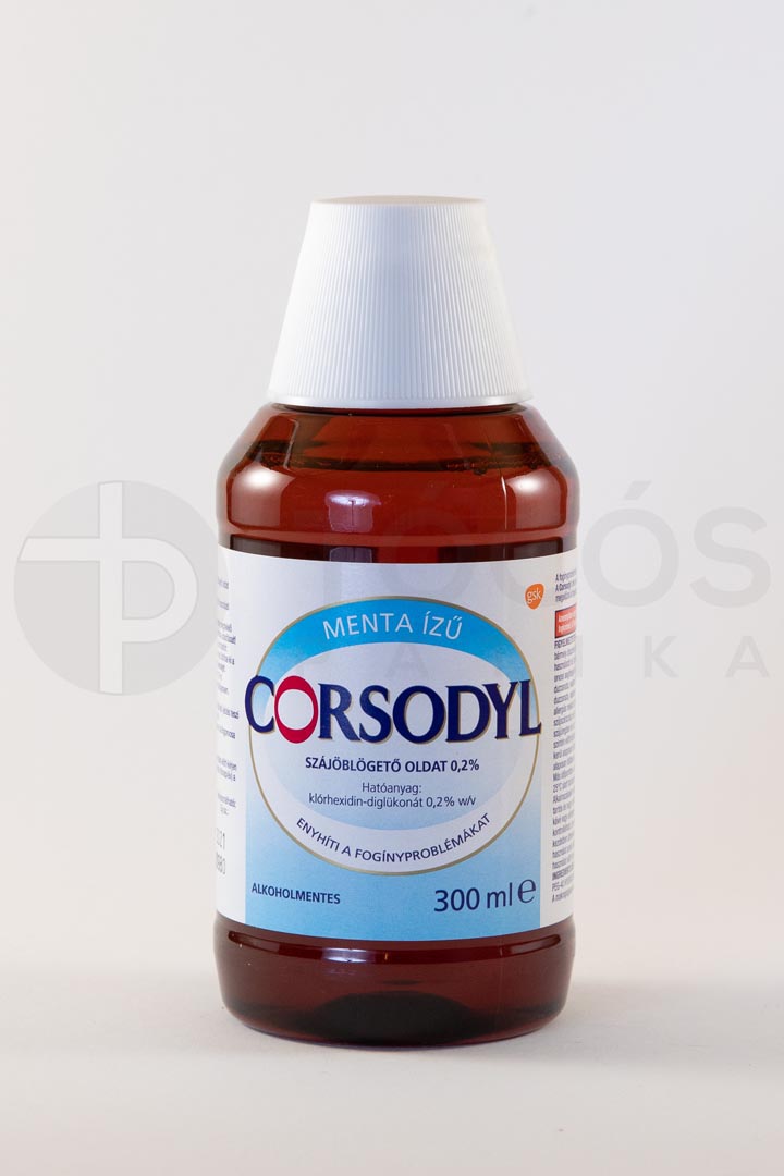 Corsodyl MW alkoholmentes szájvíz 300ml