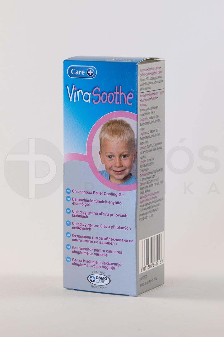 ViraSoothe gél bárányhimlő kezelésére 50ml