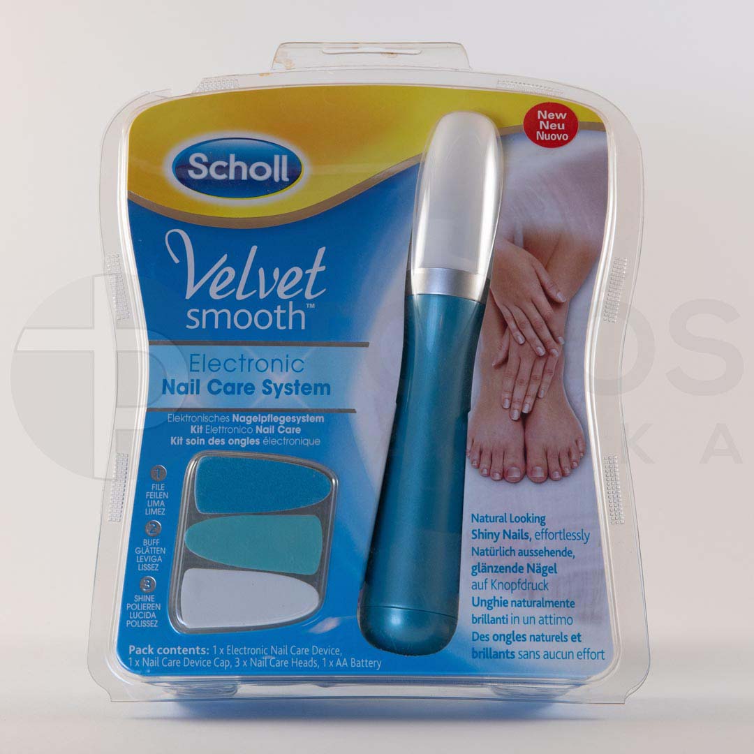 SCHOLL Velvet Smooth körömápoló szett elektromos 1x