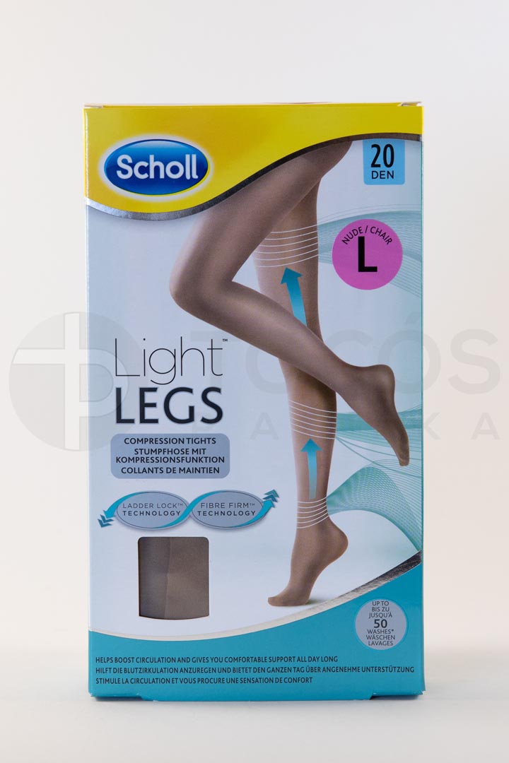 Scholl Light Legs harisnya testszínű 20DEN L 1x