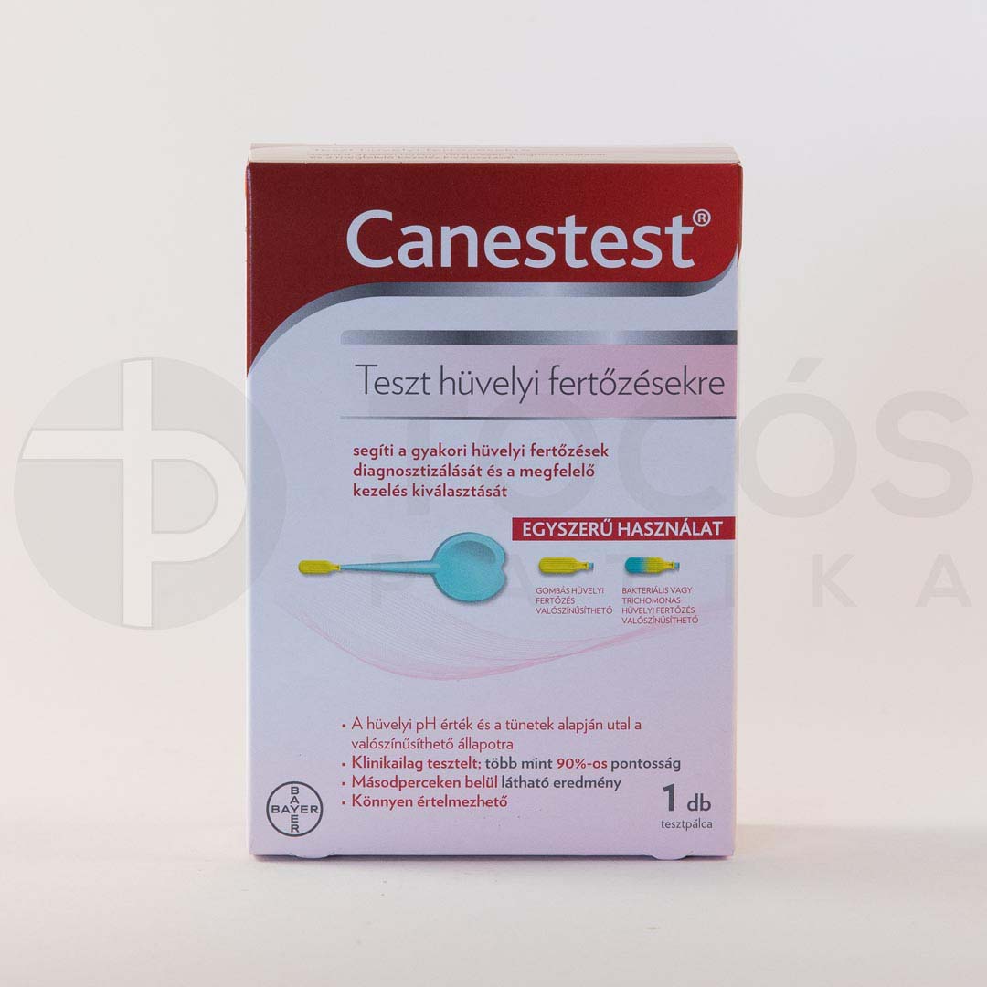 Canestest hüvelyfertőzés teszt 1x