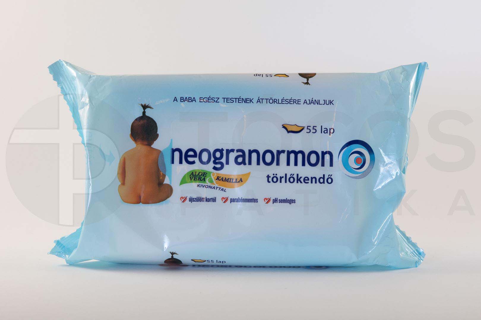 Neogranormon baba törlőkendő 55x