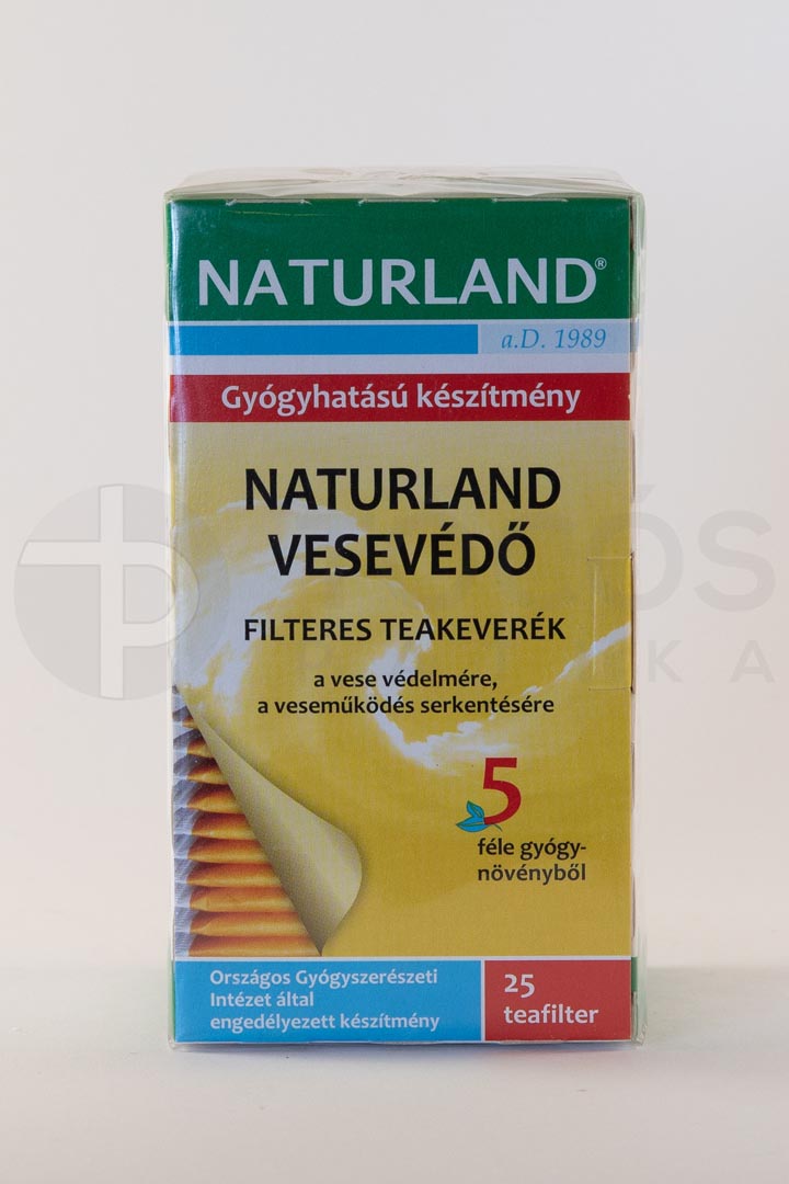 Naturland Vesevédő teakeverék filteres 25x1g