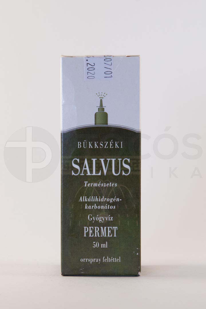 Salvus gyógyvízpermet orrspray Bükkszéki 50ml