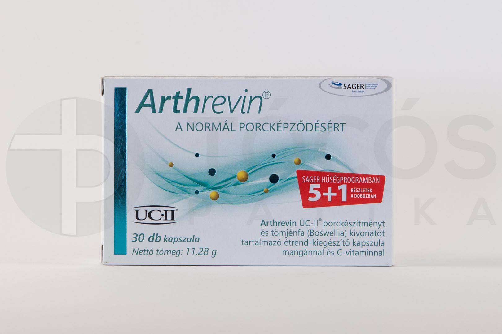 Arthrevin UC- II. étrendkiegészítő kapszula  30x