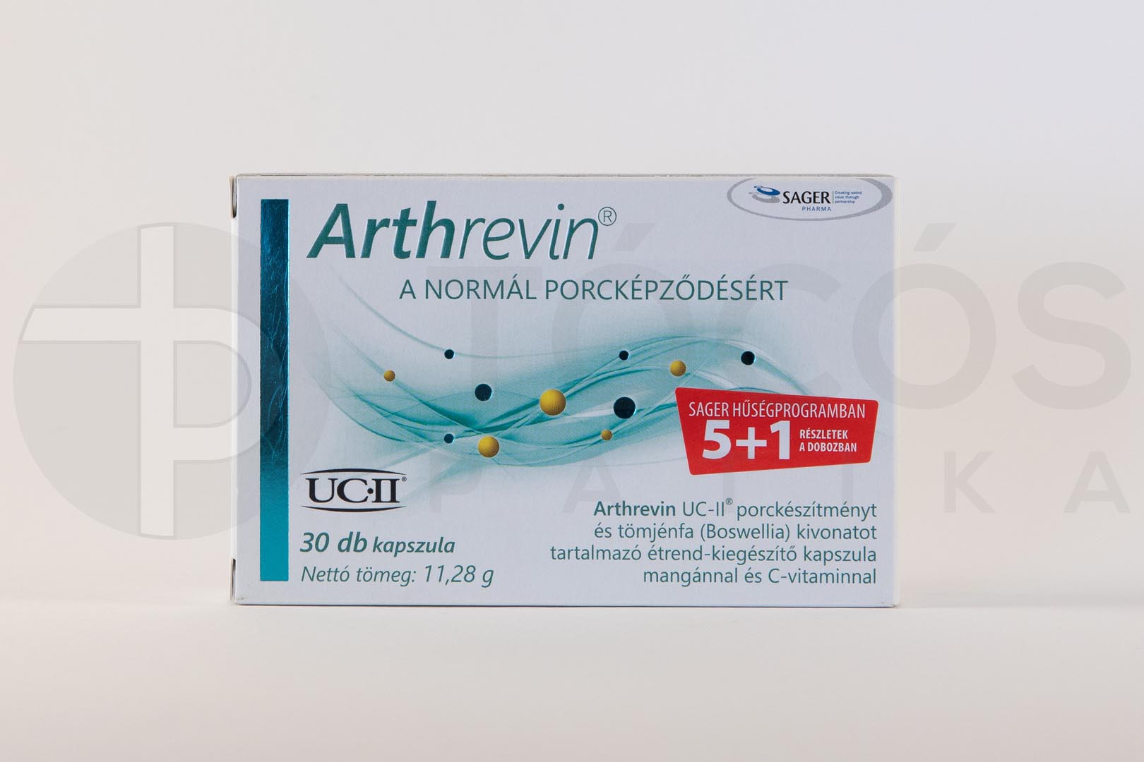 Arthrevin UC- II. étrendkiegészítő  kapszula  30x