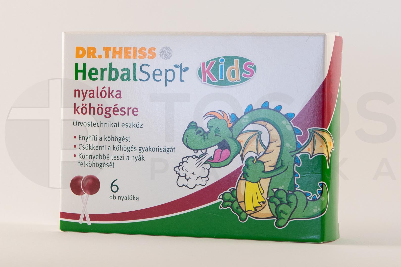 Dr. Theiss HerbalSept Kids nyalóka köhögésre 6x