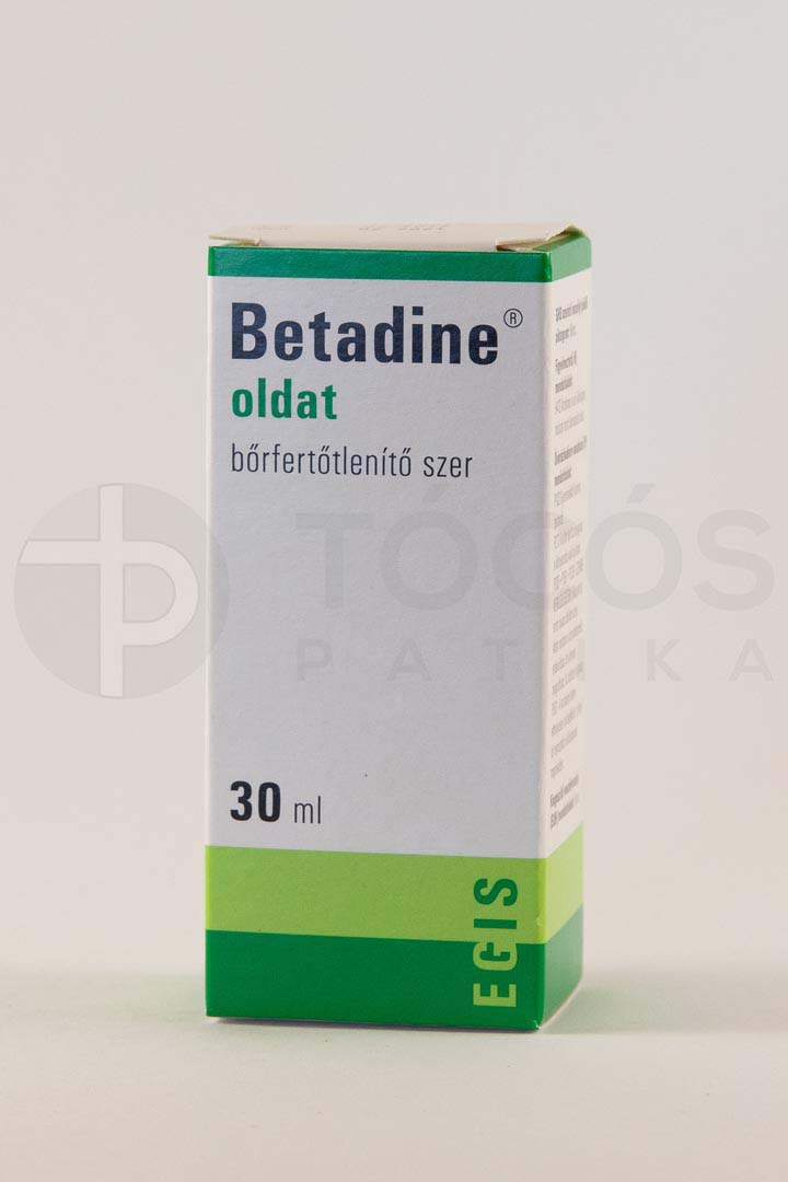 Betadine oldat fertőtlenítő 30ml