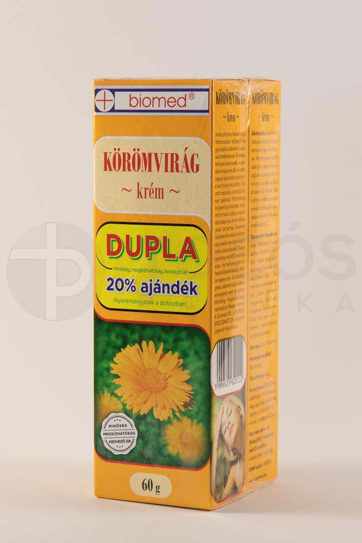 Biomed Körömvirág krém Dupla 2x60g