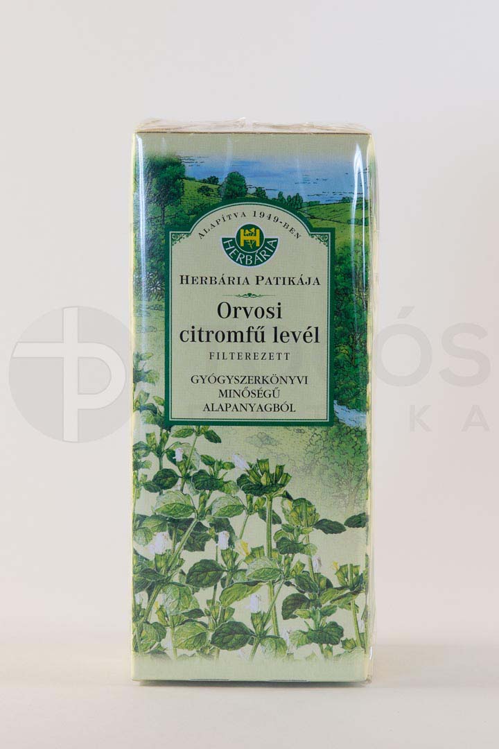 Citromfűlevél tea filteres HERBÁRIA 25x1g