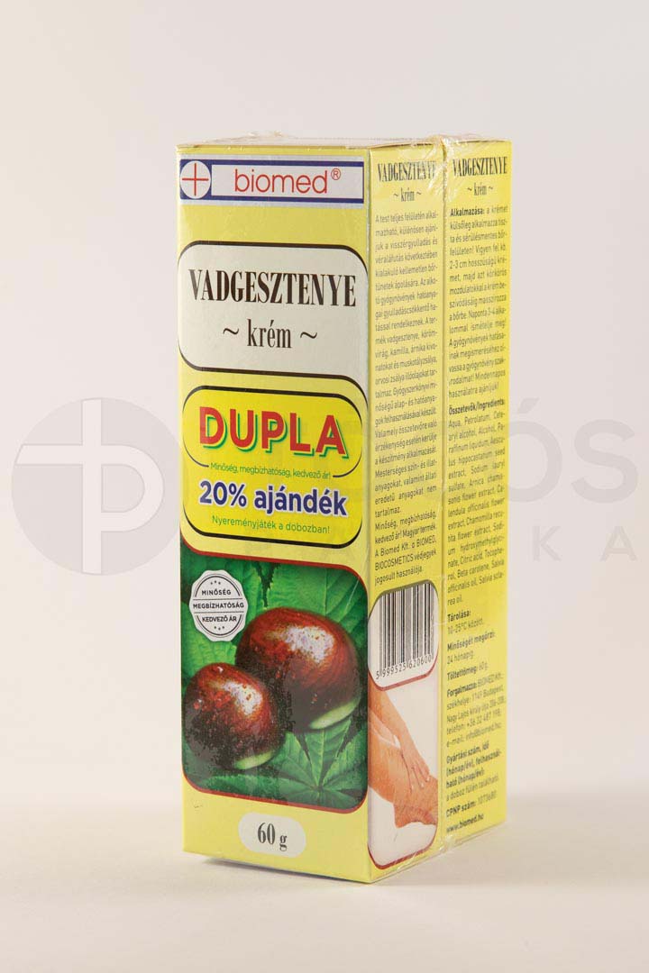 Biomed Vadgesztenye krém Dupla 2x60g