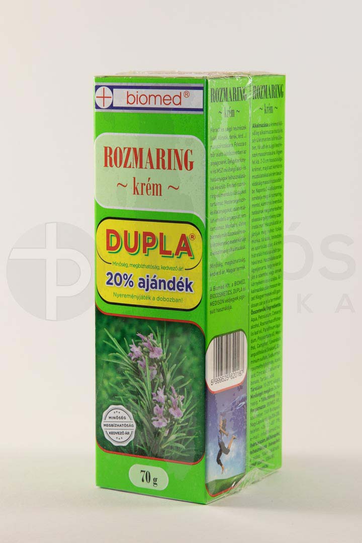 Biomed Rozmaring krém Dupla 2x70g