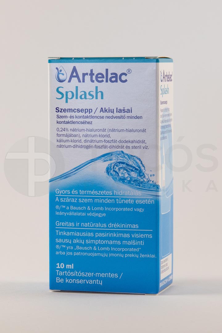 Artelac Splash szemcsepp  10ml