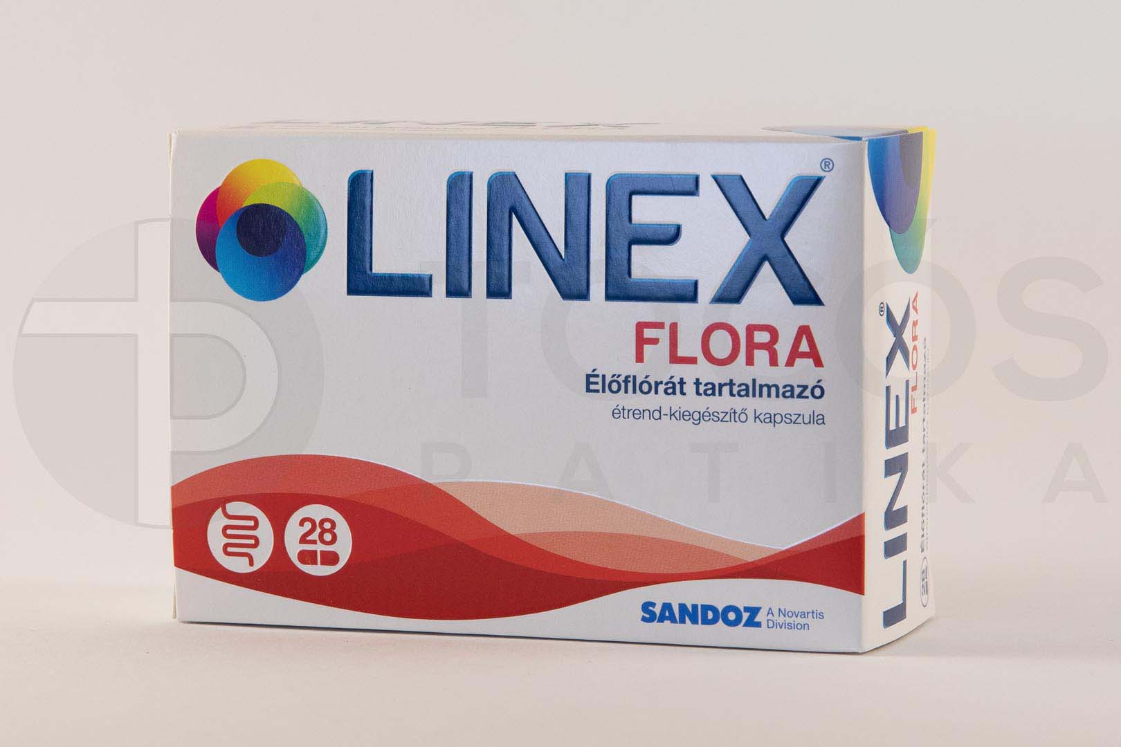 Linex Flora élőflórás étrendkiegészítő kapszula 28x