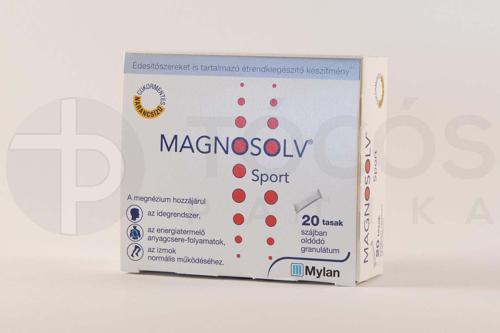 Magnosolv Sport 400 mg granulátum 20x