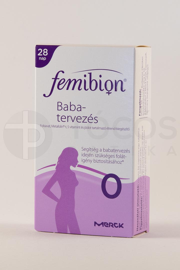 Femibion 0 Babatervezés tabletta 28x