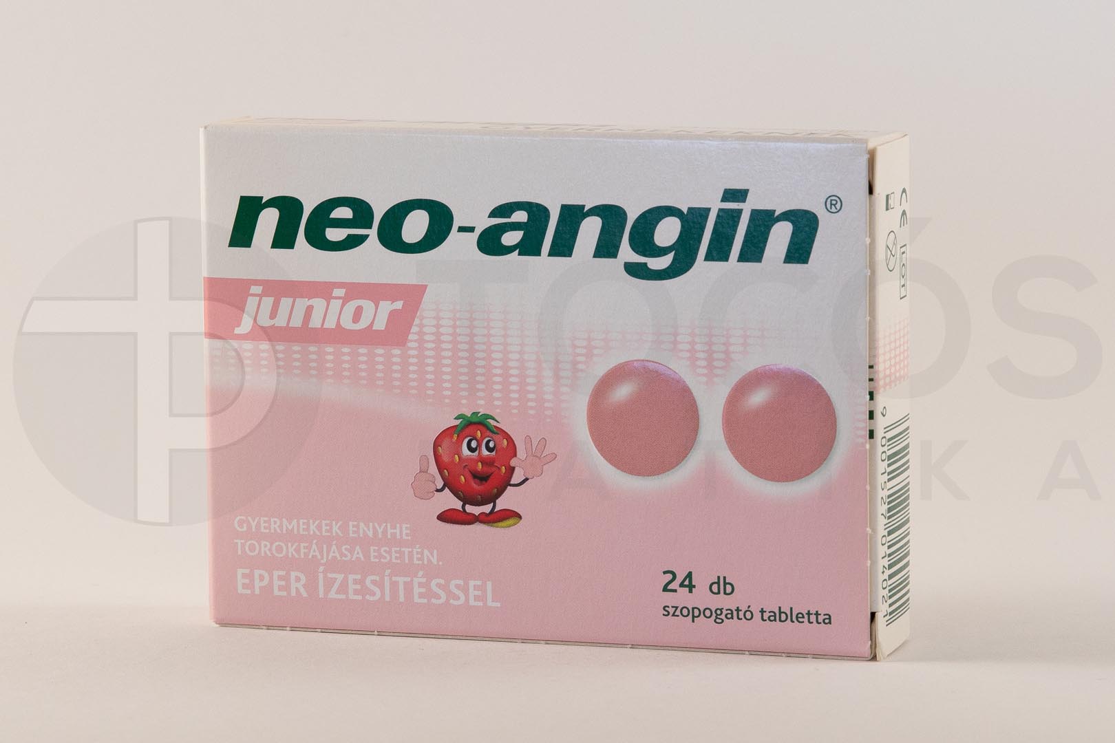 Neo-Angin Junior szopogató tabletta  24x