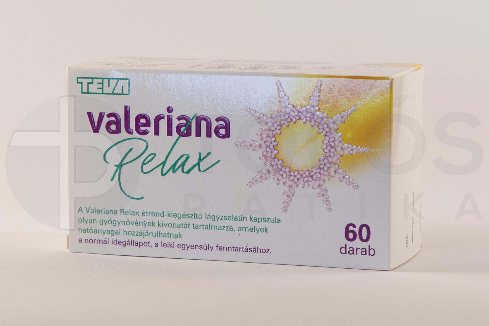 Valeriana Relax gyógynöv. kivonat kapszula  60x