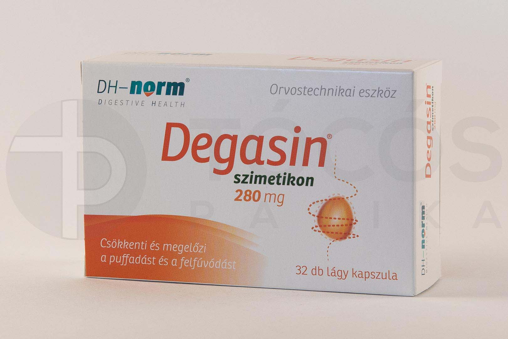 Degasin 280 mg lágy kapszula 32x