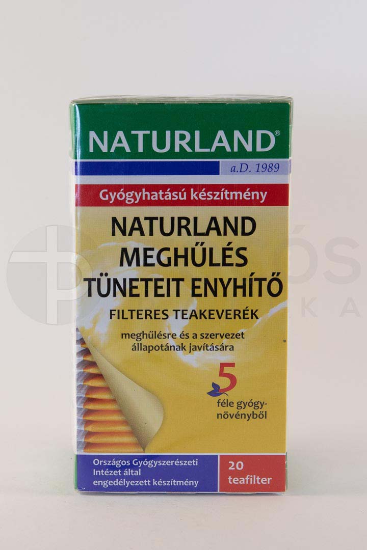 Naturland Meghűlés elleni teakeverék filteres 20x1,8g