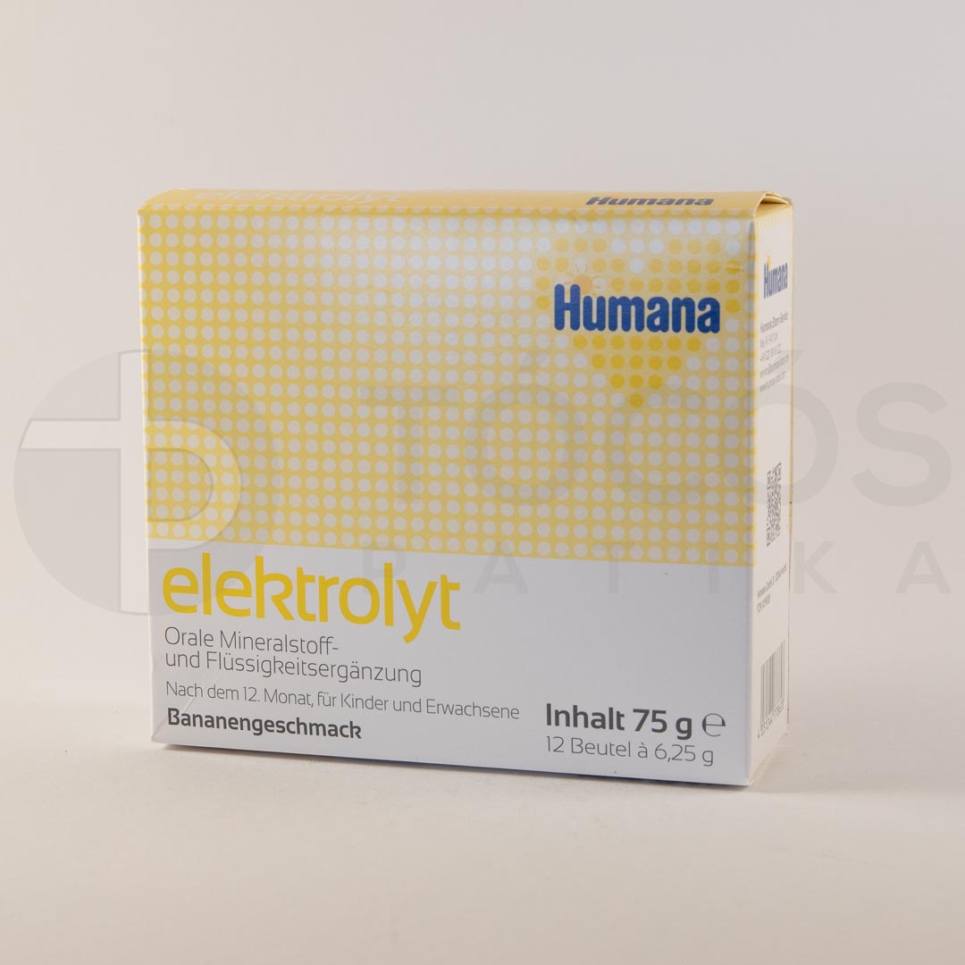 Humana Elektrolyt (természetes banánaromával) 75g