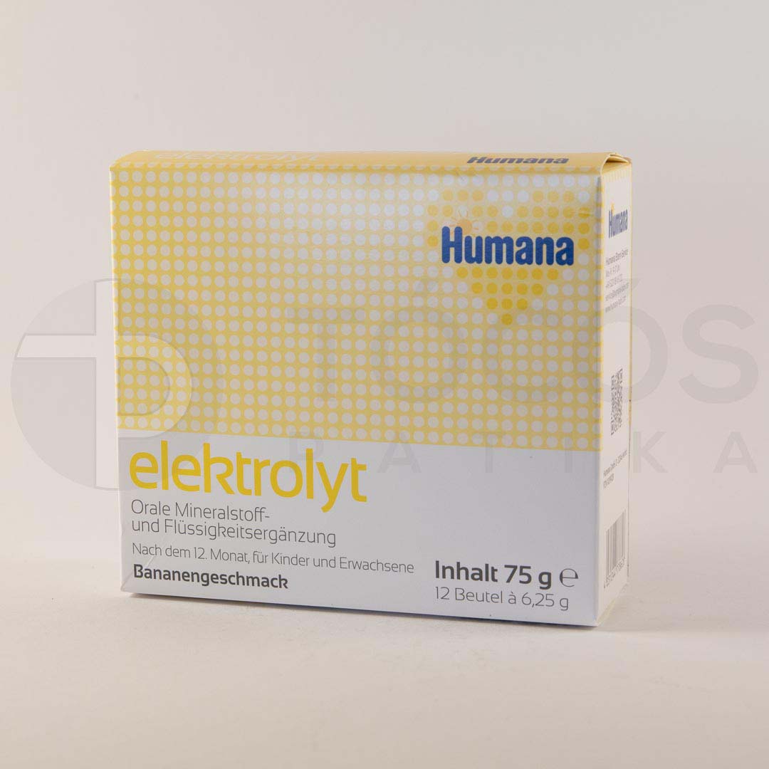 Humana Elektrolyt (természetes banánaromával) 75g