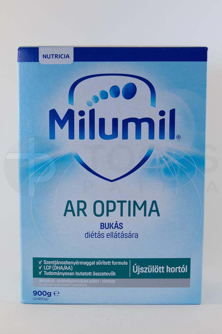 Milumil AR Optima 0+ spec. élelmiszer 900g