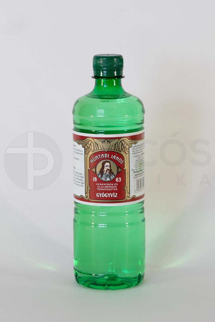 Hunyadi János gyógyvíz PET palackos 0,7 lit.