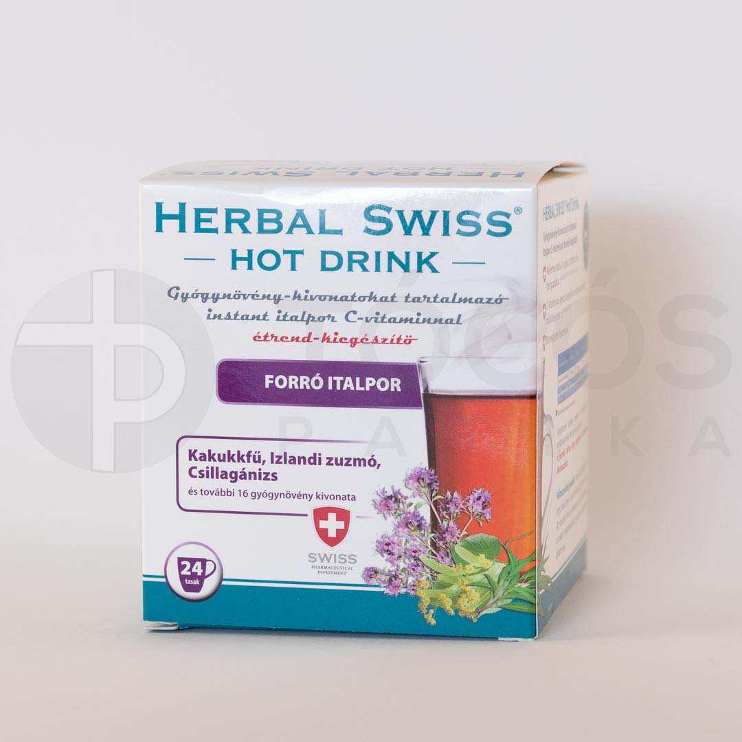 Herbal Swiss Hot Drink instant italpor+ C-vit. 24x