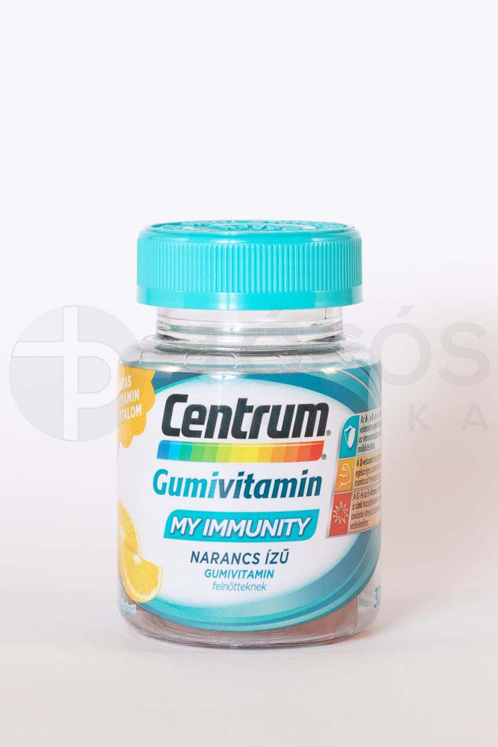 Centrum My Energy gumivitamin málna- eper  30x