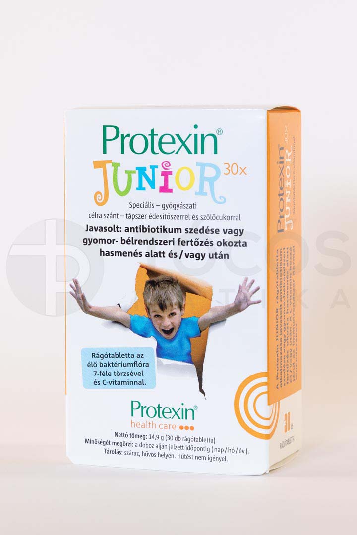 Protexin Junior +C rágótabletta 30x